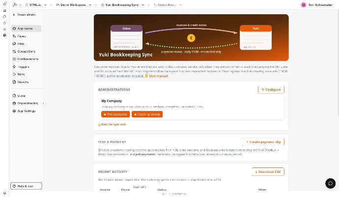 STML v4 App hompage